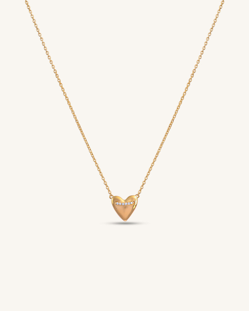 The Heart Necklace – Gold