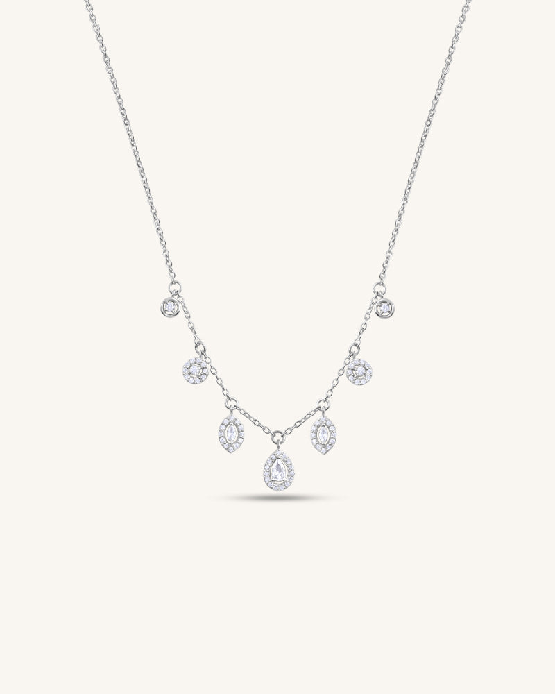 The Trillium Necklace – Silver