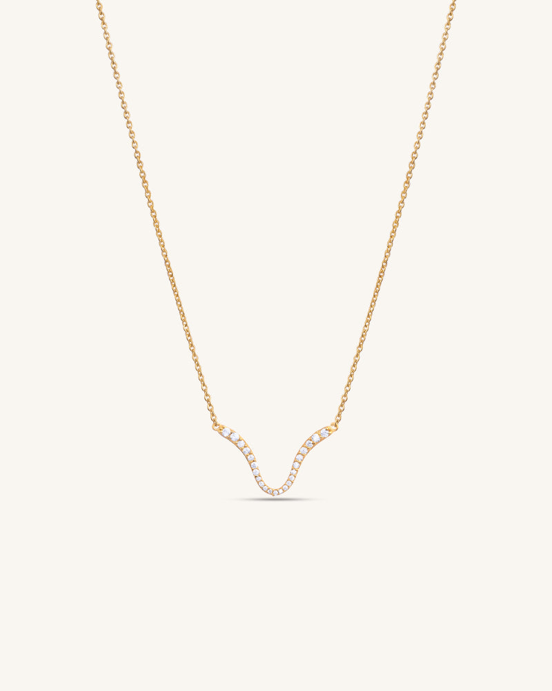The Celest Flow Necklace – Gold