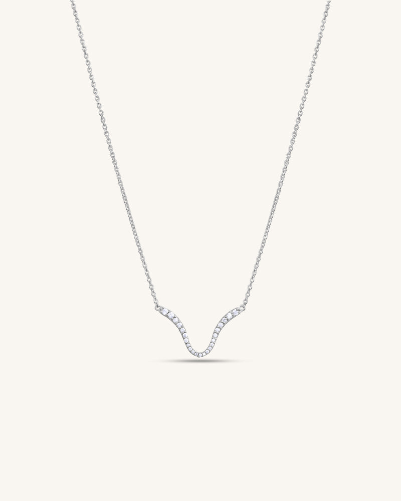 The Celest Flow Necklace – Silver