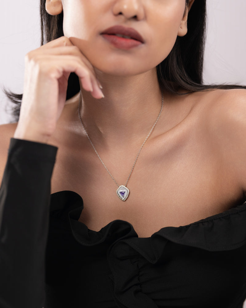 The Eternal Glow Necklace – Silver