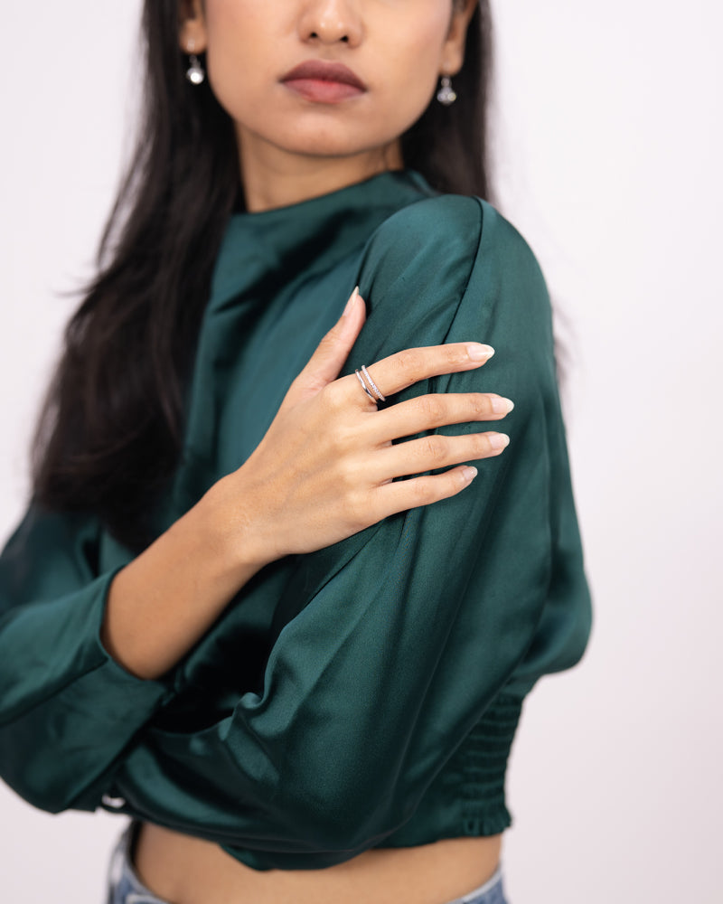 Dual Band Ring – Silver