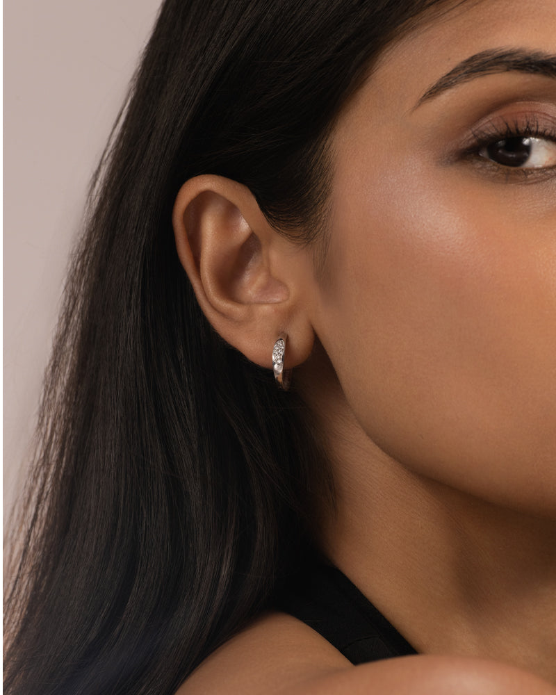 Fluid Hoops – Silver