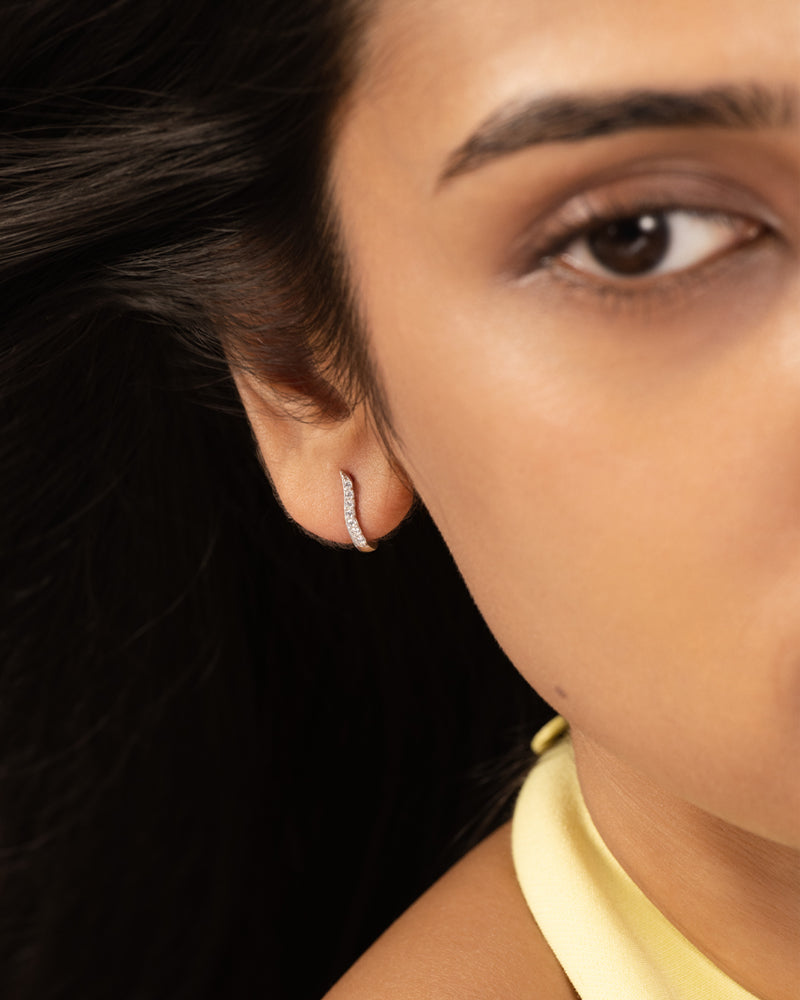 The Line Studs – Silver