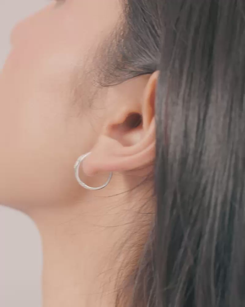 Fluid Hoops – Silver