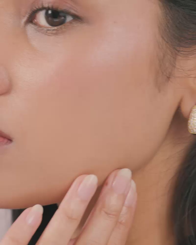 Dewdrop Hoops – Gold